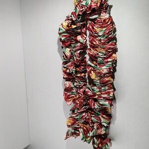 Longaberger Extra Large Tulip Fabric Garter Basket Accessory